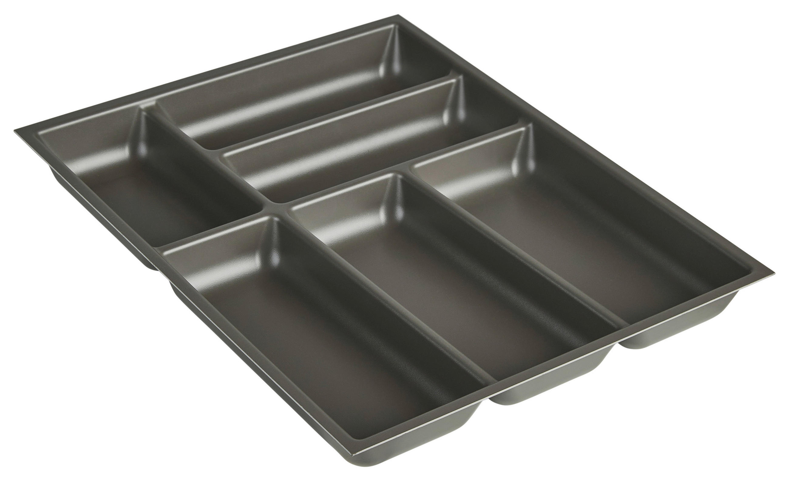 BESTECKEINSATZ - Schieferfarben, Basics, Kunststoff (45/4,9/50cm) - Nobilia