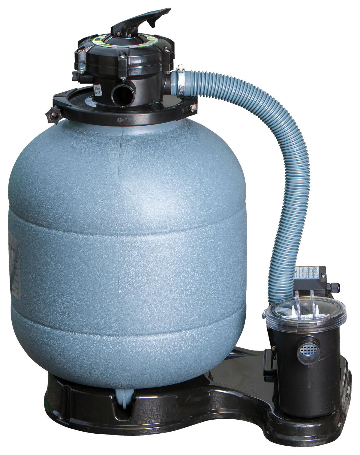 SCHWIMMBECKEN GRE KPCOV52L KPC0V52L 664/386/124 cm  - Grau, KONVENTIONELL, Holzwerkstoff (664/386/124cm) - Gre