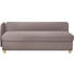 LIEGE in Textil Braun - Buchefarben/Braun, Design, Holz/Textil (206/80/94cm) - Joka LIEGE in Textil Braun - Buchefarben/Braun, Design, Holz/Textil (206/80/94cm) - Joka