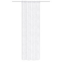FERTIGVORHANG  halbtransparent   140/245 cm  - Weiß, Basics, Textil (140/245cm)