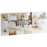 Abstraktes ORIGINALBILD - Multicolor, Basics, Holz/Textil (50/110/3,80cm) - EUROGRAPHICS
