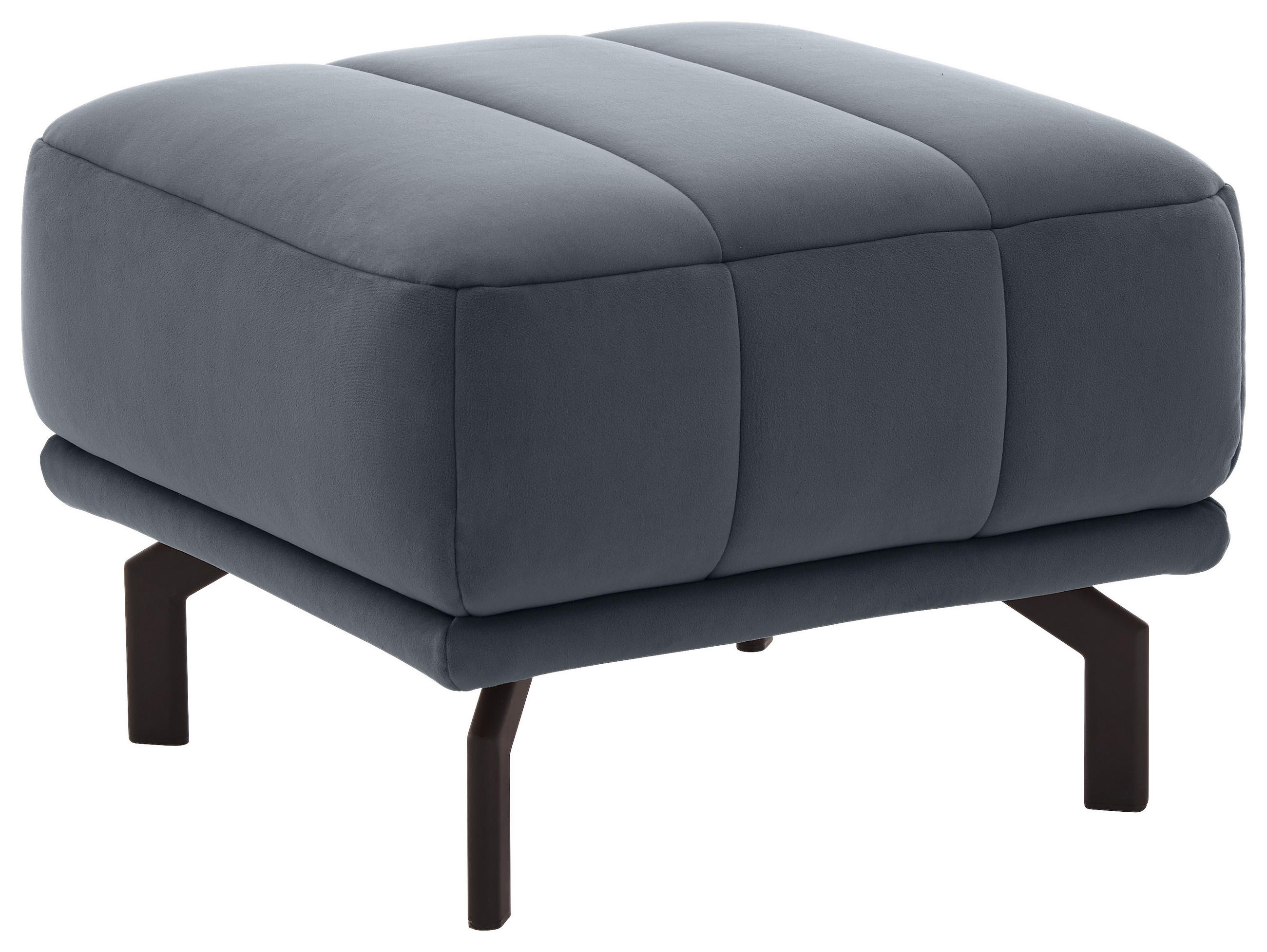 Thumbnail - Beldomo Style Ecksofa, Blaugrau, Textil, 5-Sitzer, Ottomane links, L-Form, 293x195 cm, Goldenes M, Stoffauswahl, seitenv...