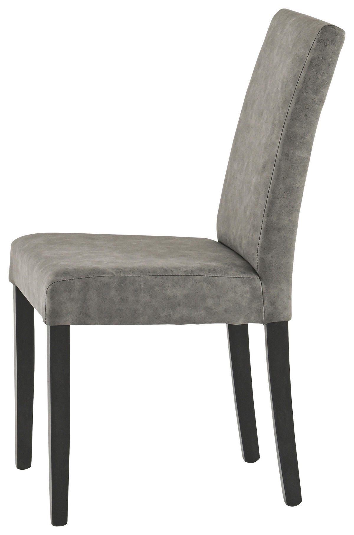 STOL, les, umetna masa barve grafita, črna  - črna/barve grafita, Konvencionalno, umetna masa/les (43,5/94/59cm) - Cantus