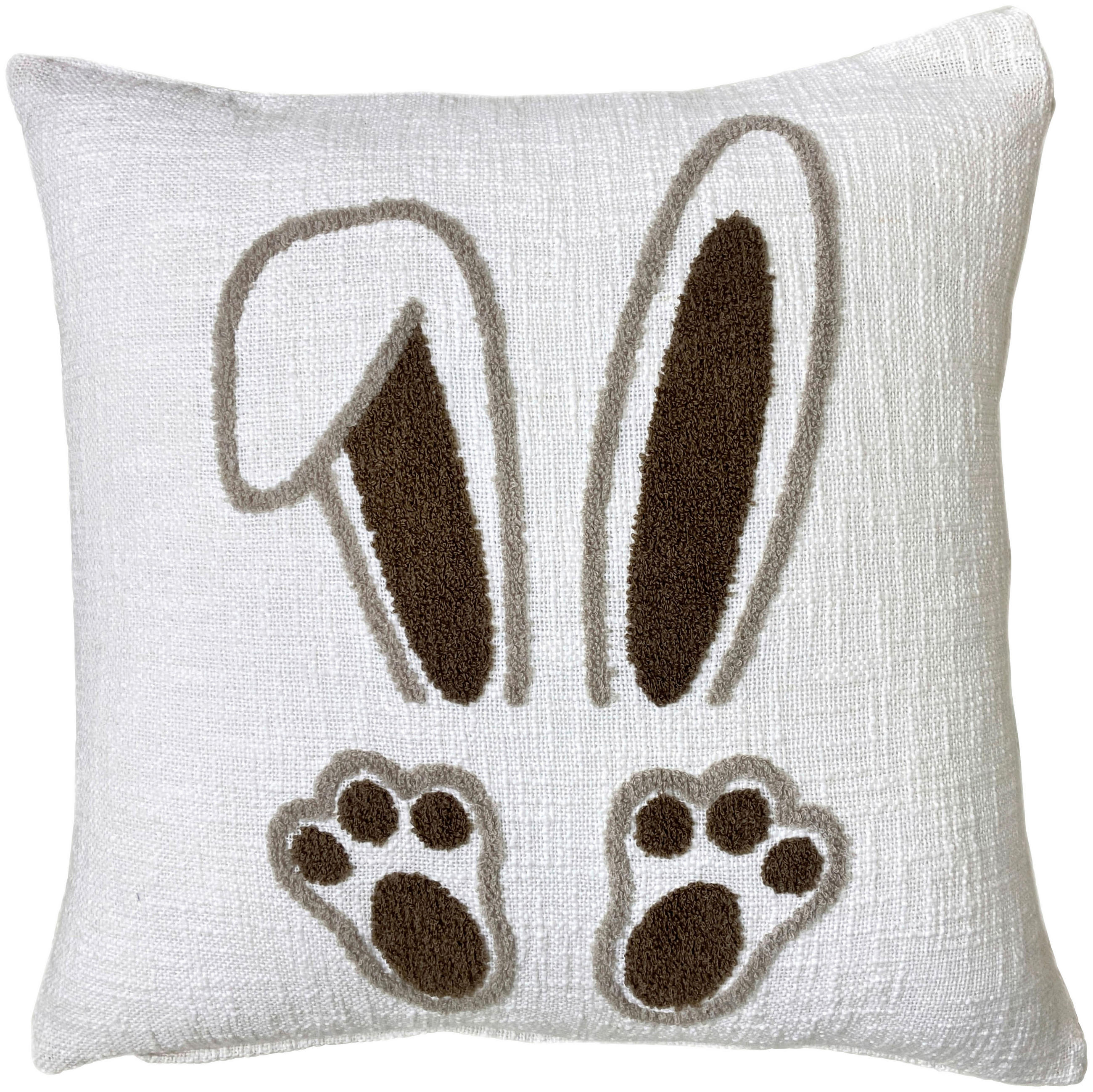 KISSENHÜLLE 48/48 cm  - Taupe/Elfenbein, Textil (48/48cm) - Esposa