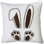 KISSENHÜLLE 48/48 cm  - Taupe/Elfenbein, Textil (48/48cm) - Esposa