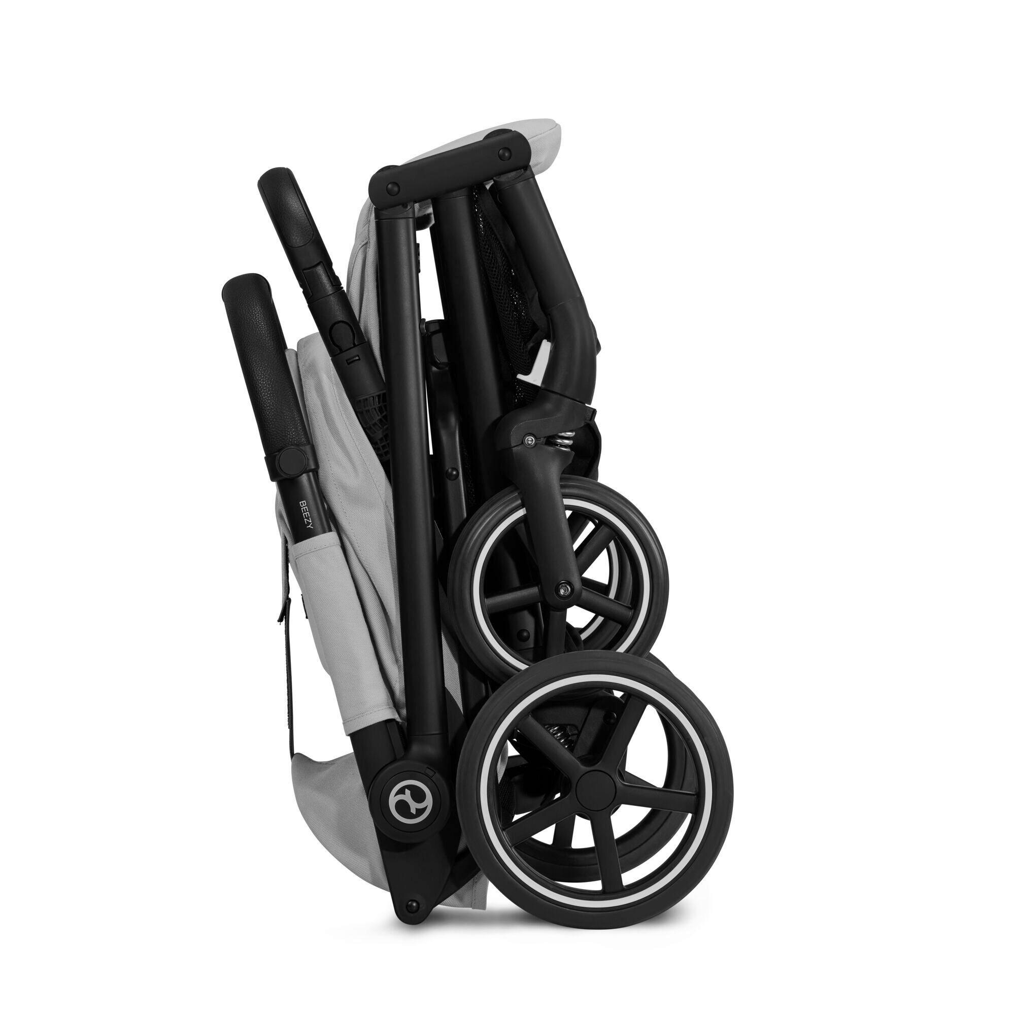 BUGGY Beezy  - Hellgrau/Schwarz, Basics, Textil/Metall (29/65/10,1cm) - Cybex