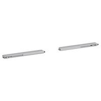 TÜRDÄMPFER 27/2/5 cm   - Silberfarben, Kunststoff/Metall (27/2/5cm) - Carryhome