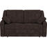 SCHLAFSOFA in Textil Braun - Schwarz/Braun, KONVENTIONELL, Kunststoff/Textil (158/88/91cm) - Sedda SCHLAFSOFA in Textil Braun - Schwarz/Braun, KONVENTIONELL, Kunststoff/Textil (158/88/91cm) - Sedda