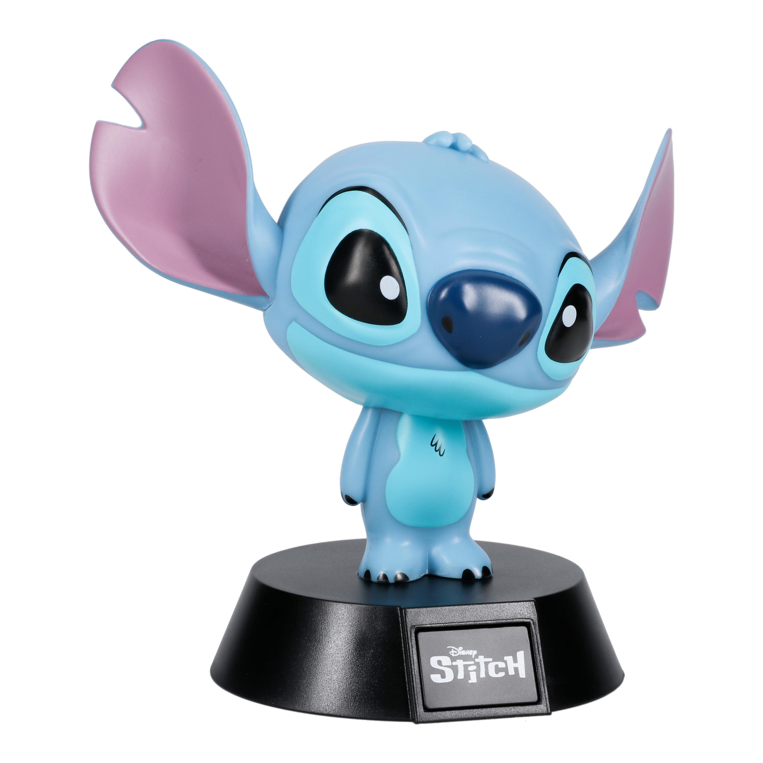 LED-DEKOLEUCHTE Stitch 7.7/10.8/7.7 cm  - Blau/Multicolor, Basics, Kunststoff (7.7/10.8/7.7cm) - Disney