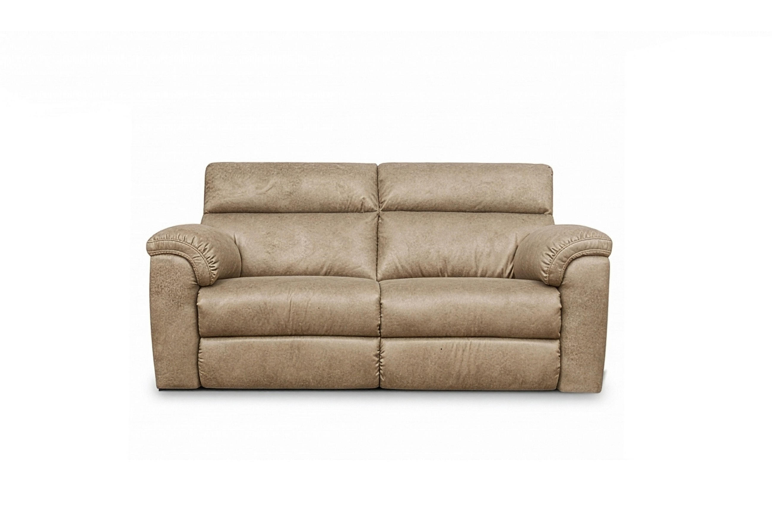 ÜLŐGARNITÚRA textil bézs  - bézs/fekete, Basics, műanyag/textil (195/104/102cm) - Andante