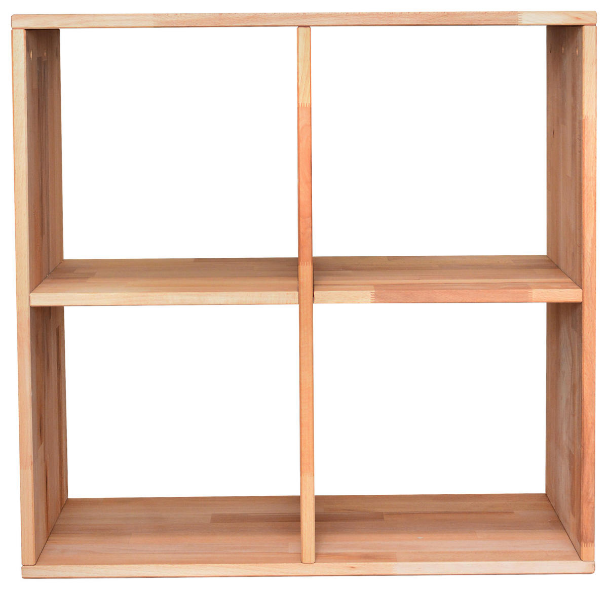 REGAL Kernbuche massiv Buchefarben  - Buchefarben, Natur, Holz (75,4/75,4/35cm) - Livetastic