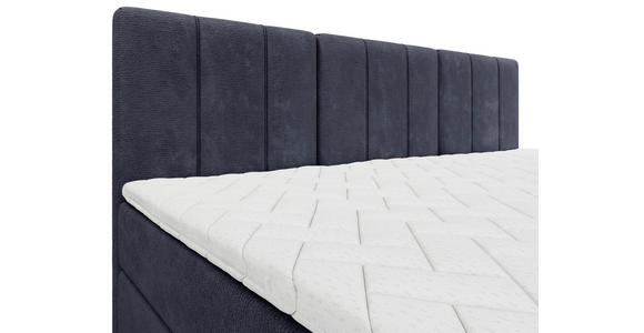 FAMILIENBETT - Schwarz/Dunkelblau, Design, Holzwerkstoff/Kunststoff (240/200cm) - Esposa