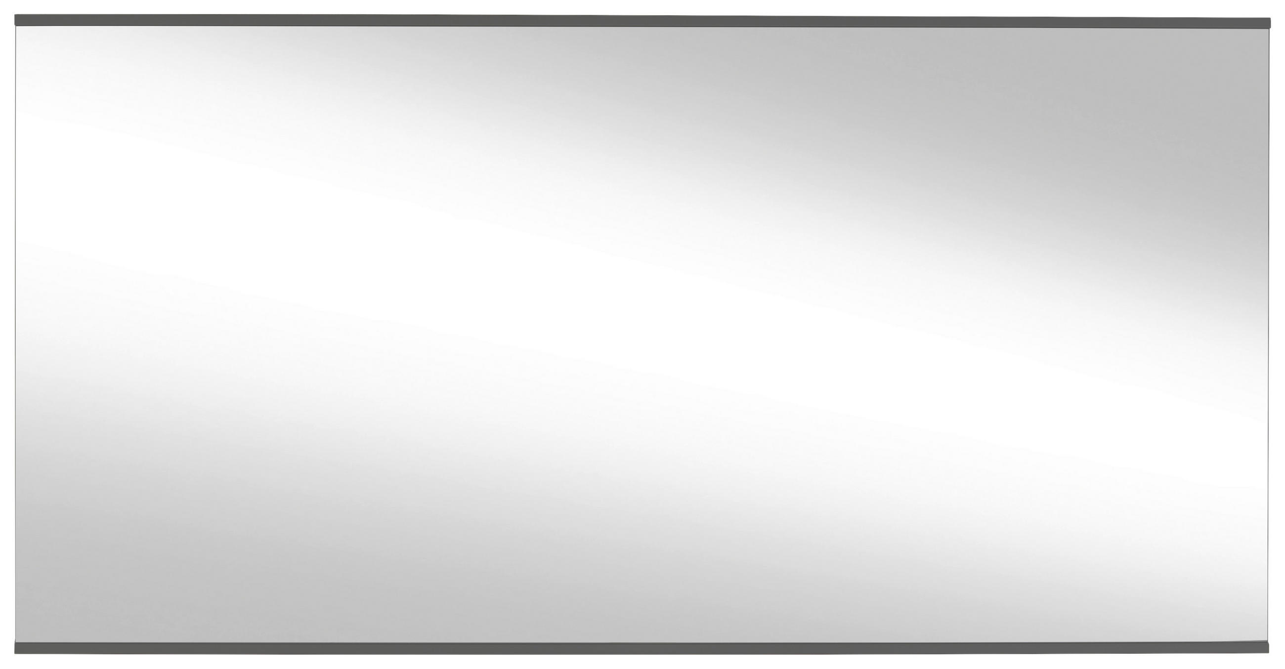STENSKO OGLEDALO, 158/80/2 cm steklo  - siva, Design, steklo/les (158/80/2cm) - Dieter Knoll