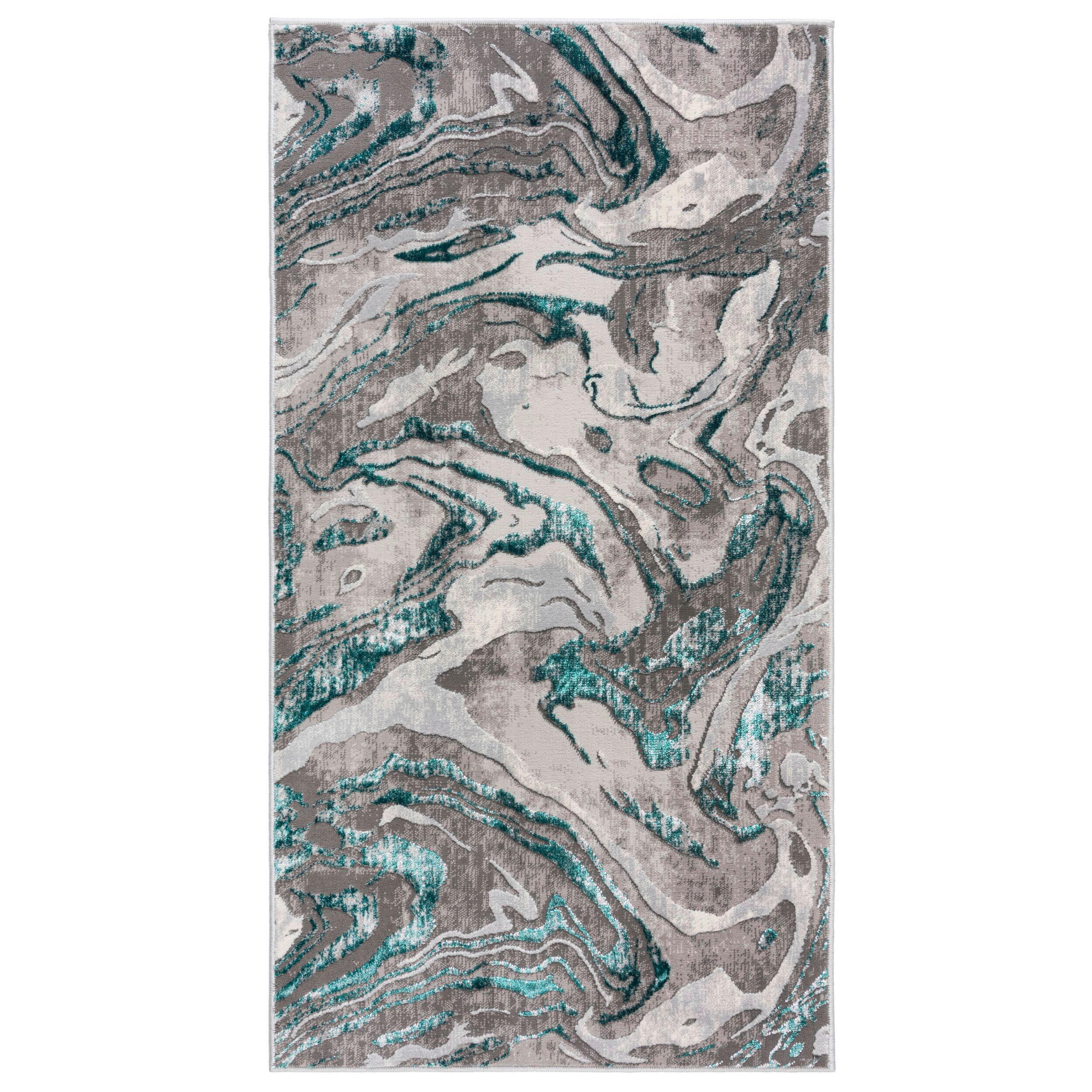 Flair Rugs Teppich Smaragdgrün 230x160 cm