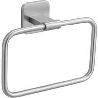 HANDTUCHHALTER Edelstahlfarben  - Edelstahlfarben, KONVENTIONELL, Metall (19/14,5/6,5cm) - Wenko