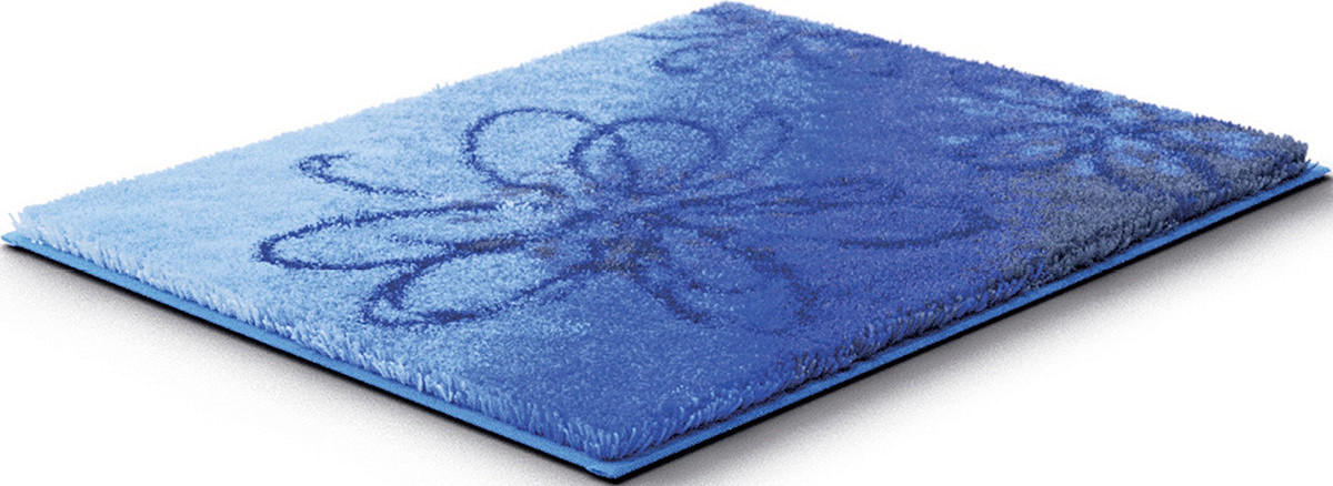 BIDET-VORLEGER Blau 50/60 cm  - Blau, KONVENTIONELL, Kunststoff/Textil (50/60cm) - Grund