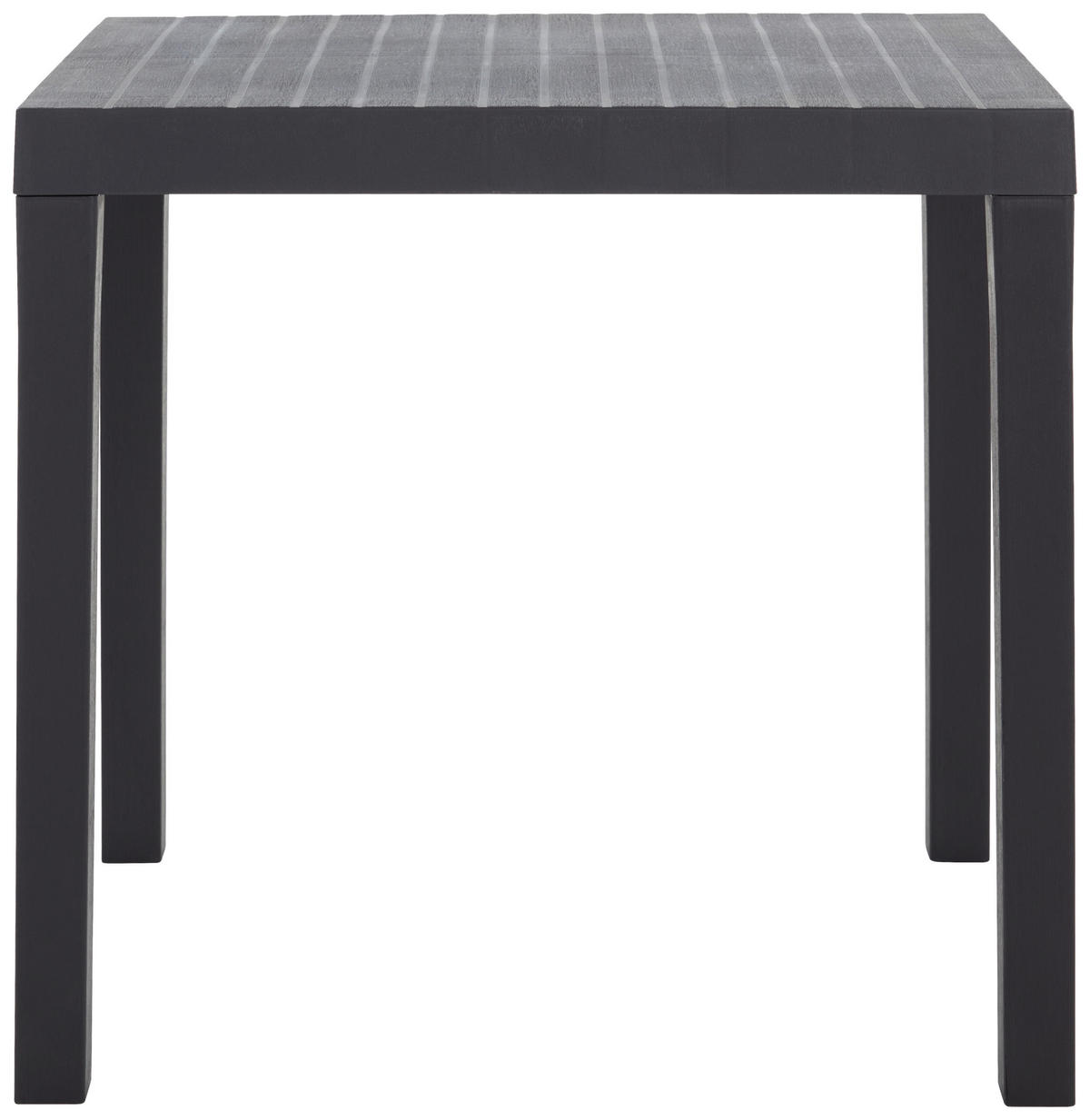 GARTENTISCH 78/65/72 cm Kunststoff rechteckig  - Anthrazit, Basics, Kunststoff (78/65/72cm) - Ambia Garden