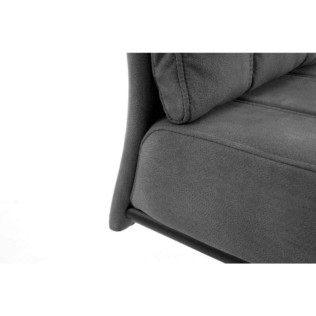 Thumbnail - Livetastic Schwingstuhl, Dunkelgrau, Metall, Textil, rund, 45x101x65 cm, mit Griff, Esszimmer, Stühle, Esszimmerstühle, ...