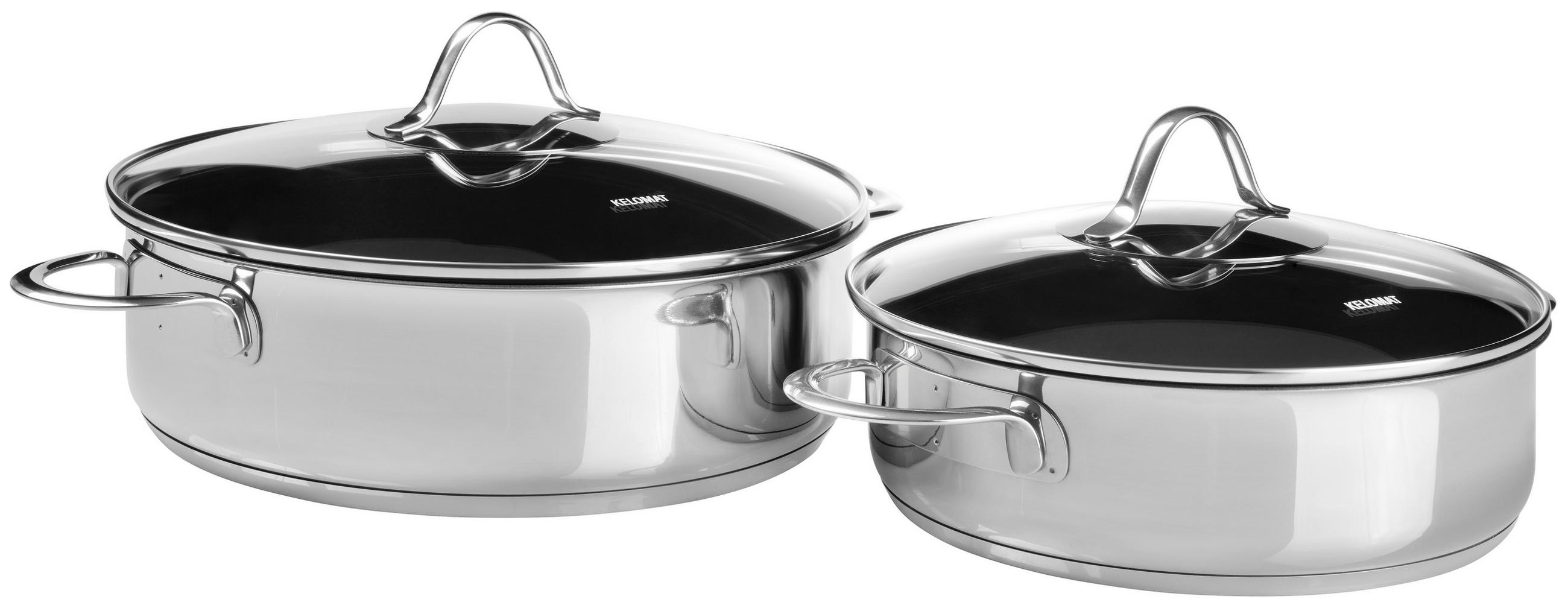 KOCHTOPF 4 l  - Silberfarben, Basics, Glas (28cm) - Kelomat