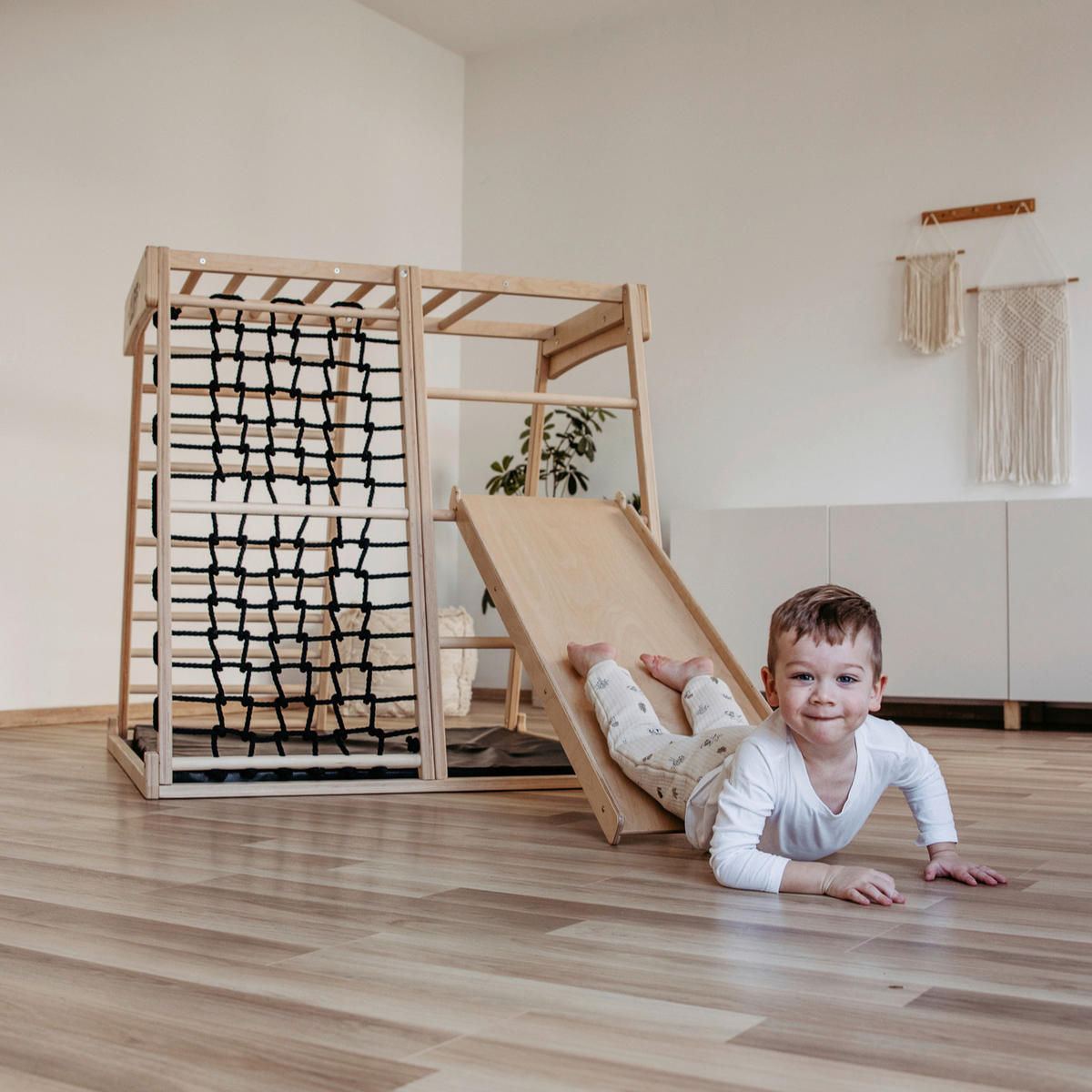 KLETTERGERÜST ZUBEHÖR - Birkefarben, Basics, Holz (112cm) - CLIFF