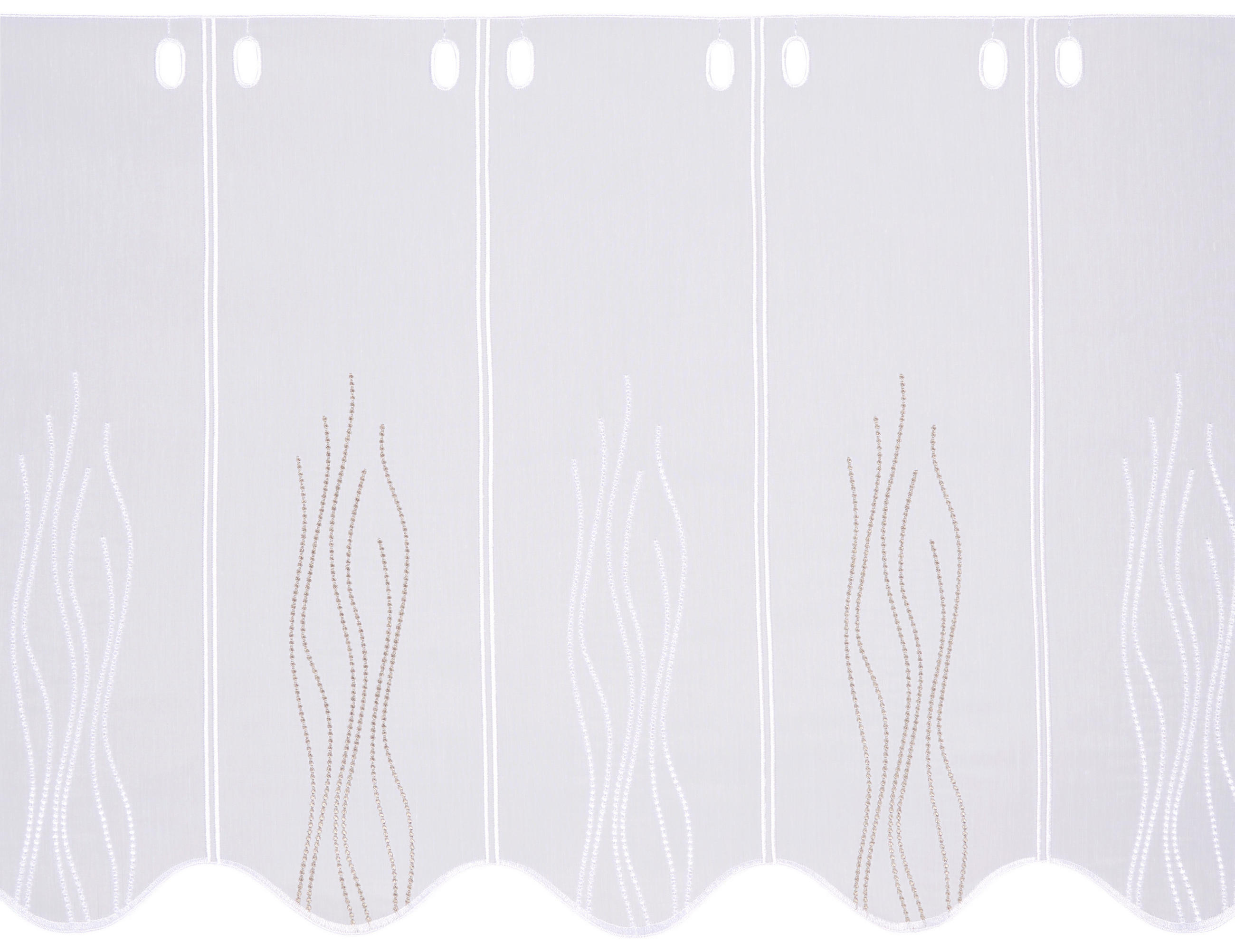 STORE per lfm  - Weiß/Mintgrün, KONVENTIONELL, Textil (75cm) - Esposa