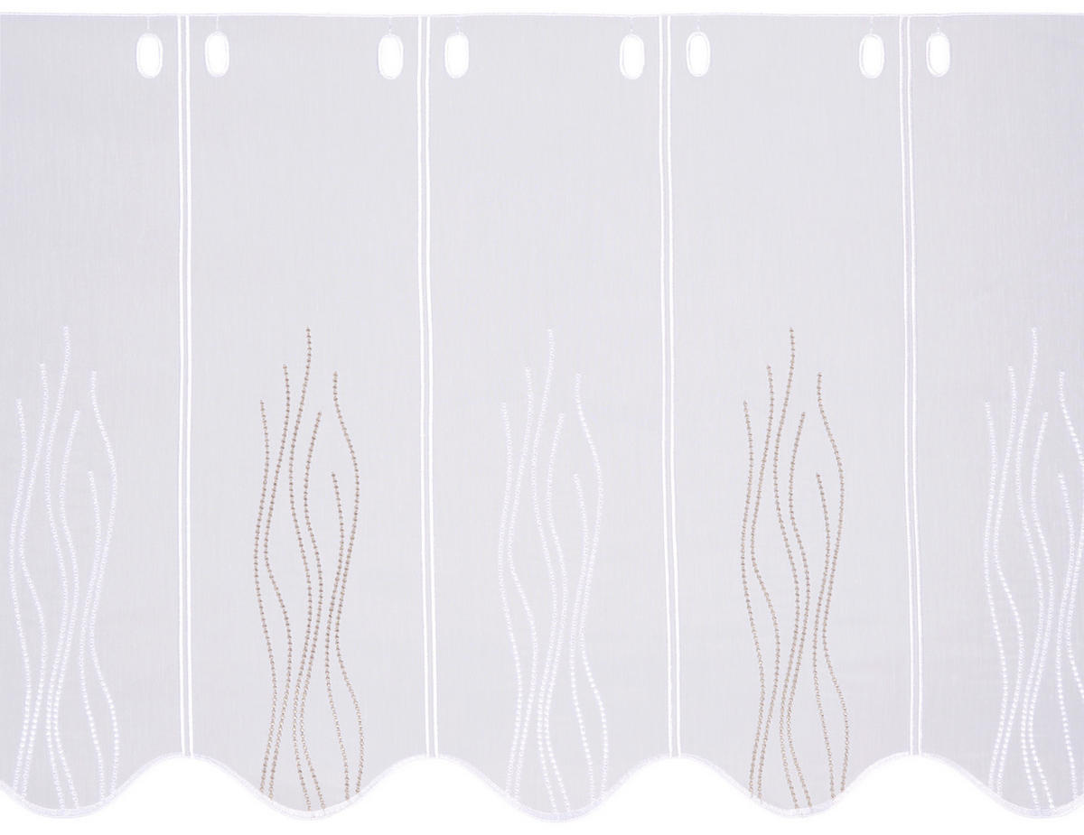 STORE per lfm  - Weiß/Mintgrün, KONVENTIONELL, Textil (75cm) - Esposa