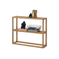 KONSOLENTISCH Eiche massiv Naturfarben  - Naturfarben, Design, Holz (99/26/80cm) - MID.YOU