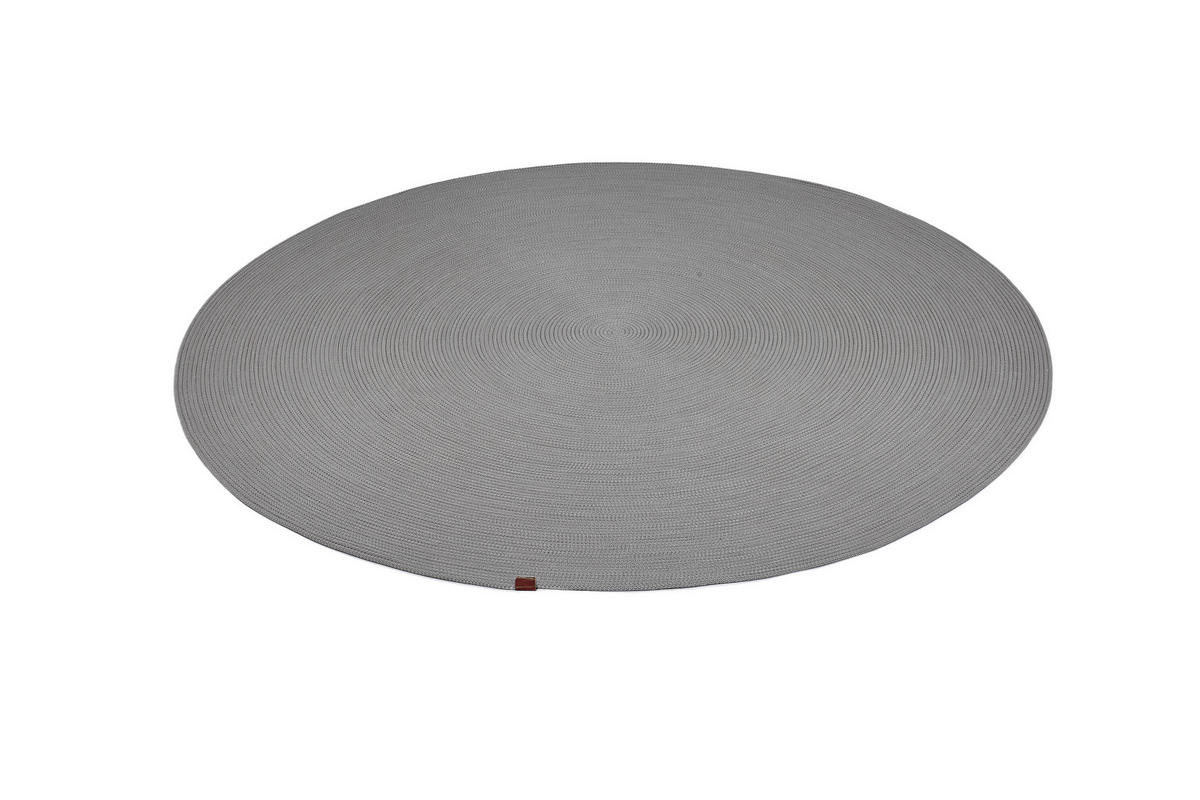 WEBTEPPICH 120 cm Paris Grau rund  - Grau, Basics, Textil (120cm) - Astra