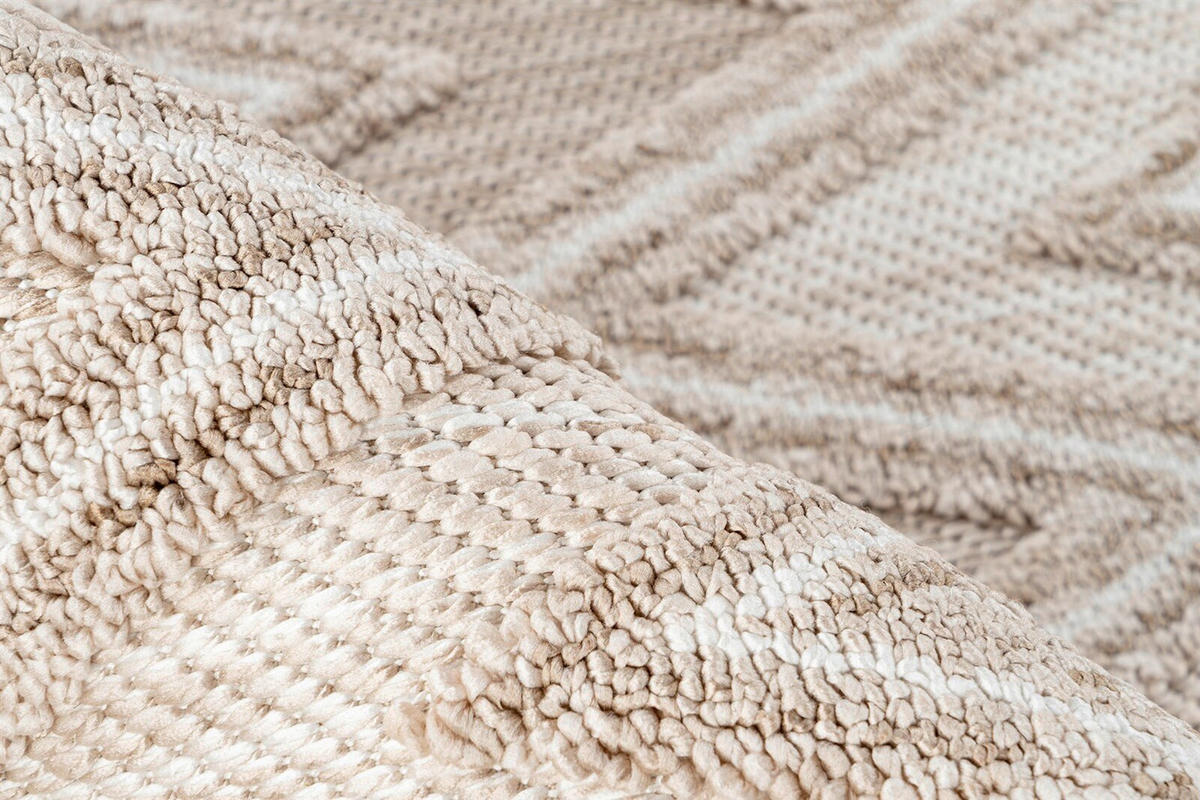 FLACHWEBETEPPICH 80/150 cm  - Beige, Basics, Textil (80/150cm) - Kayoom