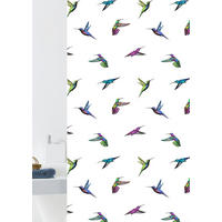 SPRCHOVÝ ZÁVĚS, 180/200 cm - vícebarevná, Basics, plast (180/200cm) - Grund