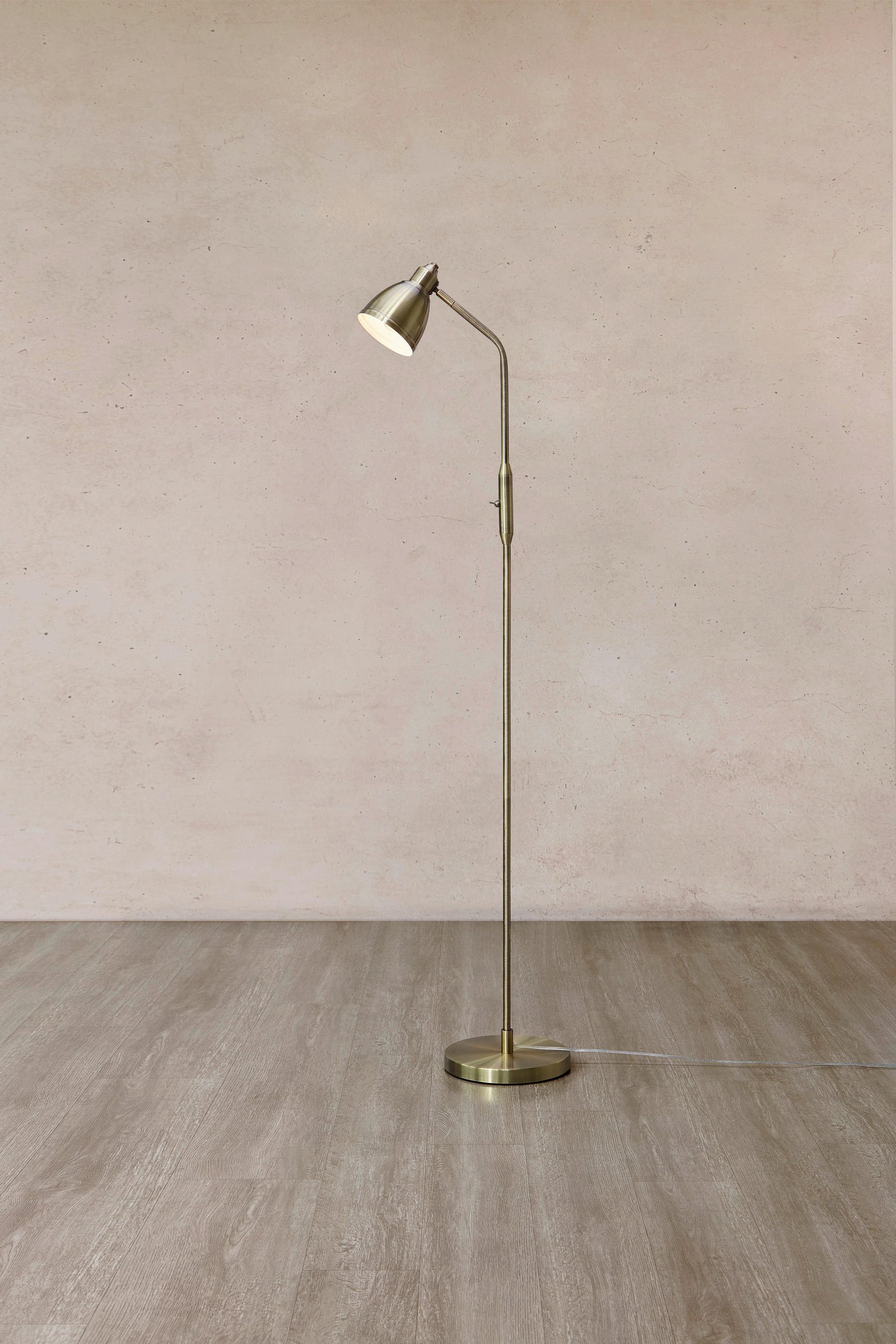 STEHLEUCHTE  18/145/23 cm   - Goldfarben, Basics (18/145/23cm) - Markslöjd
