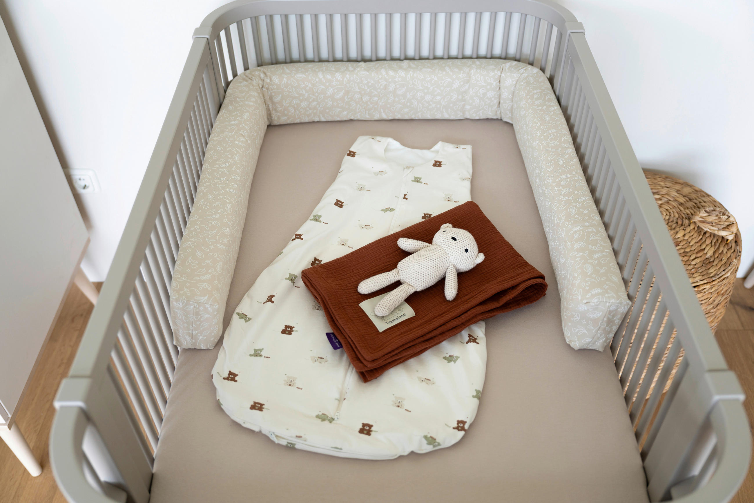 BABYSCHLAFSACK Patita   70 cm    - Multicolor, Basics, Textil (70cm) - Träumeland