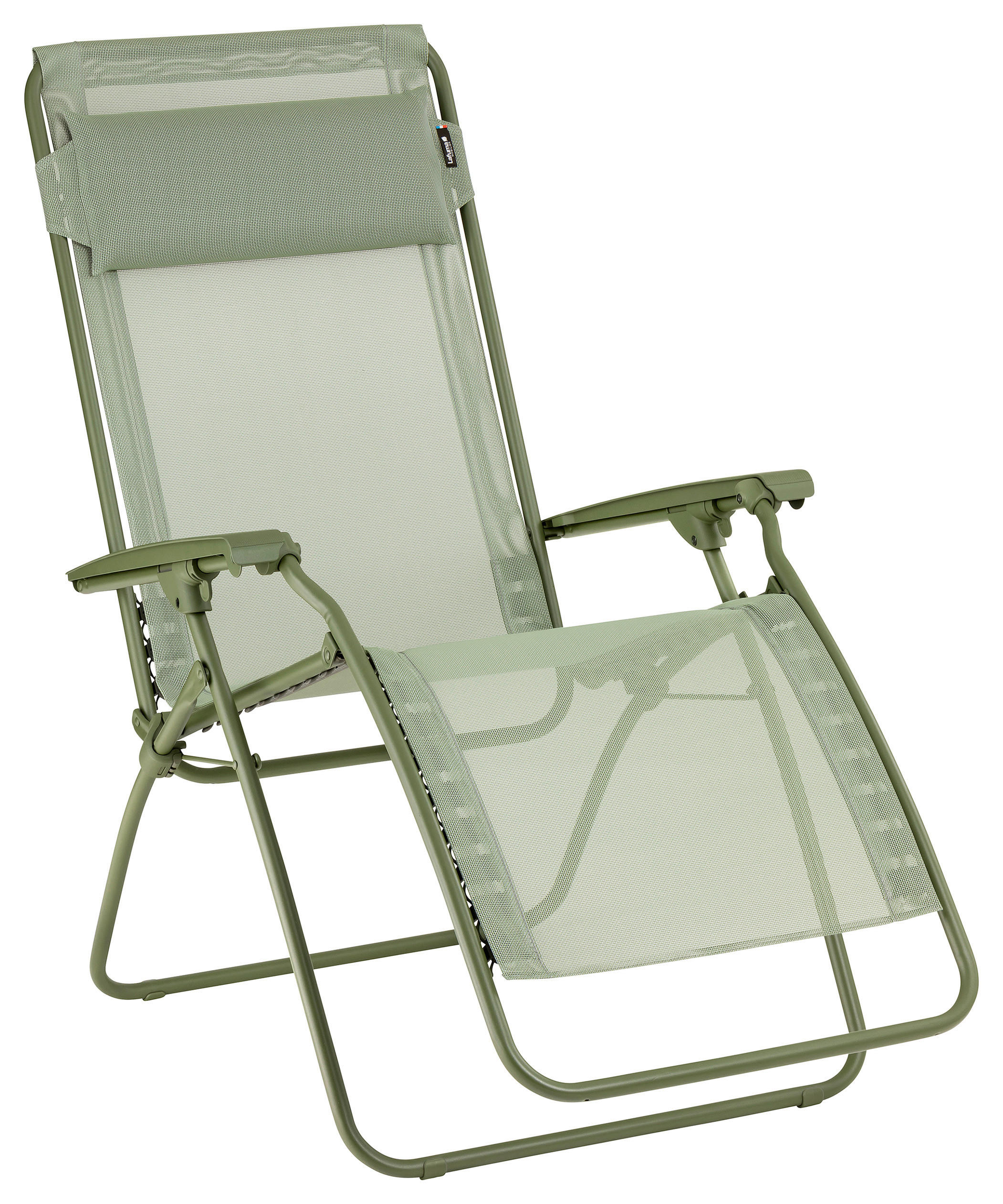 Lafuma Mobilier ZAHRADNÍ RELAXAČNÍ ŽIDLE, kov, textil