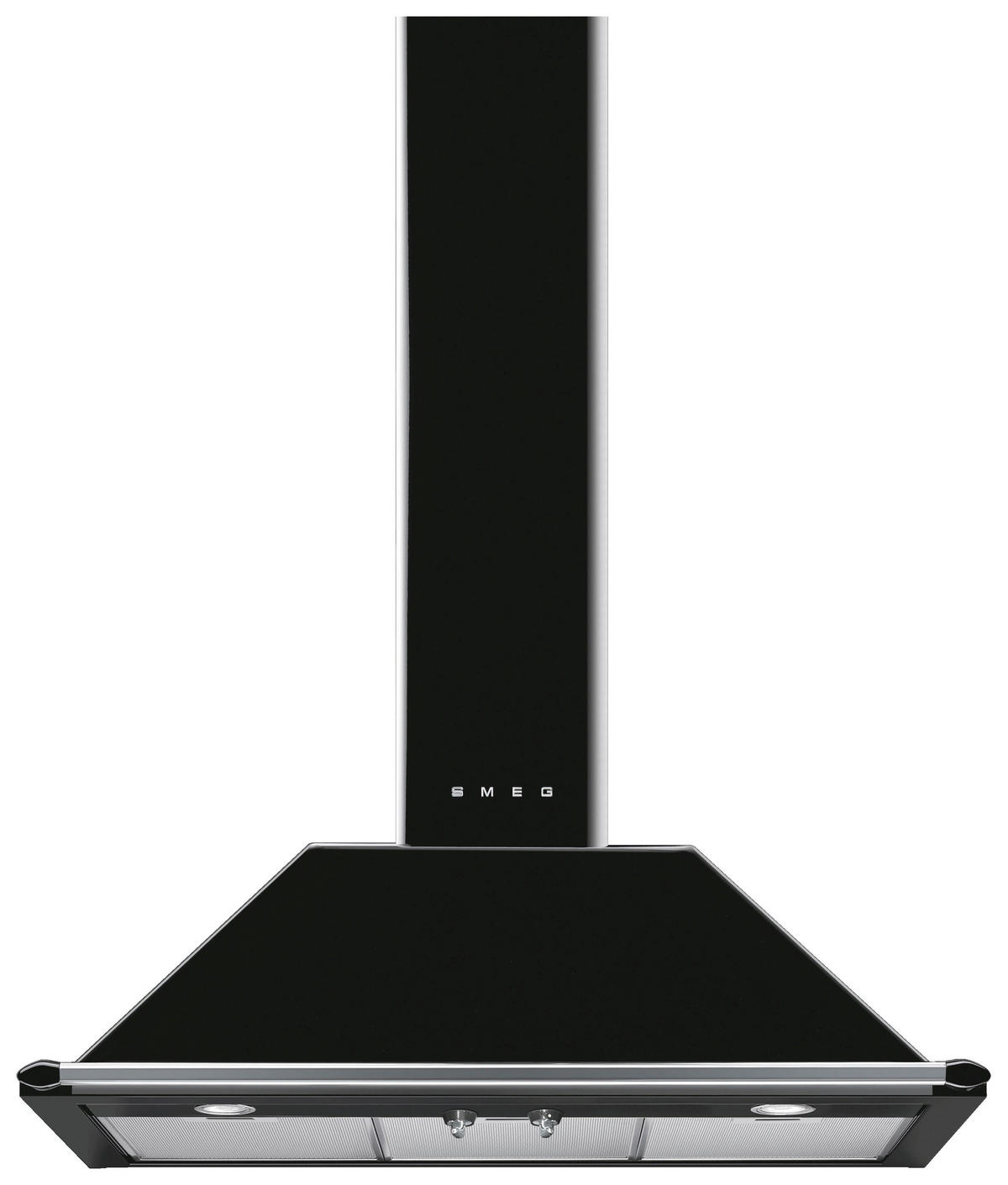 DUNSTABZUGSHAUBE KT90BLE  - Schwarz, Metall (89,5/74/53cm) - SMEG