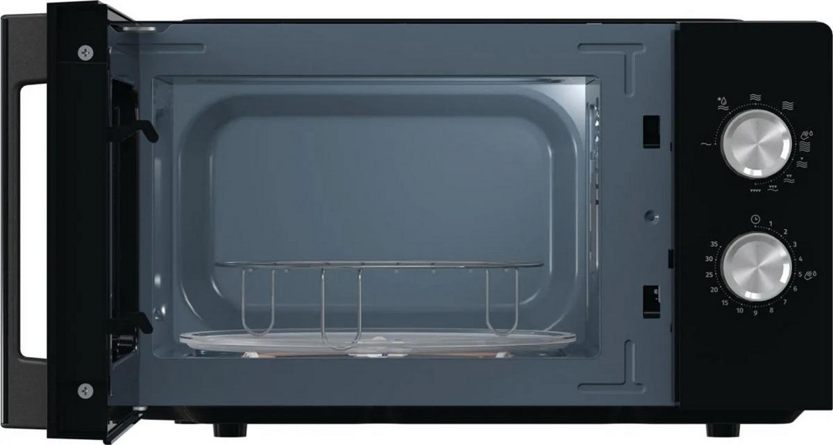 MIKROWELLE MO20E2BH  - Schwarz, Basics, Glas/Kunststoff (45,5/26,1/35,3cm) - Gorenje