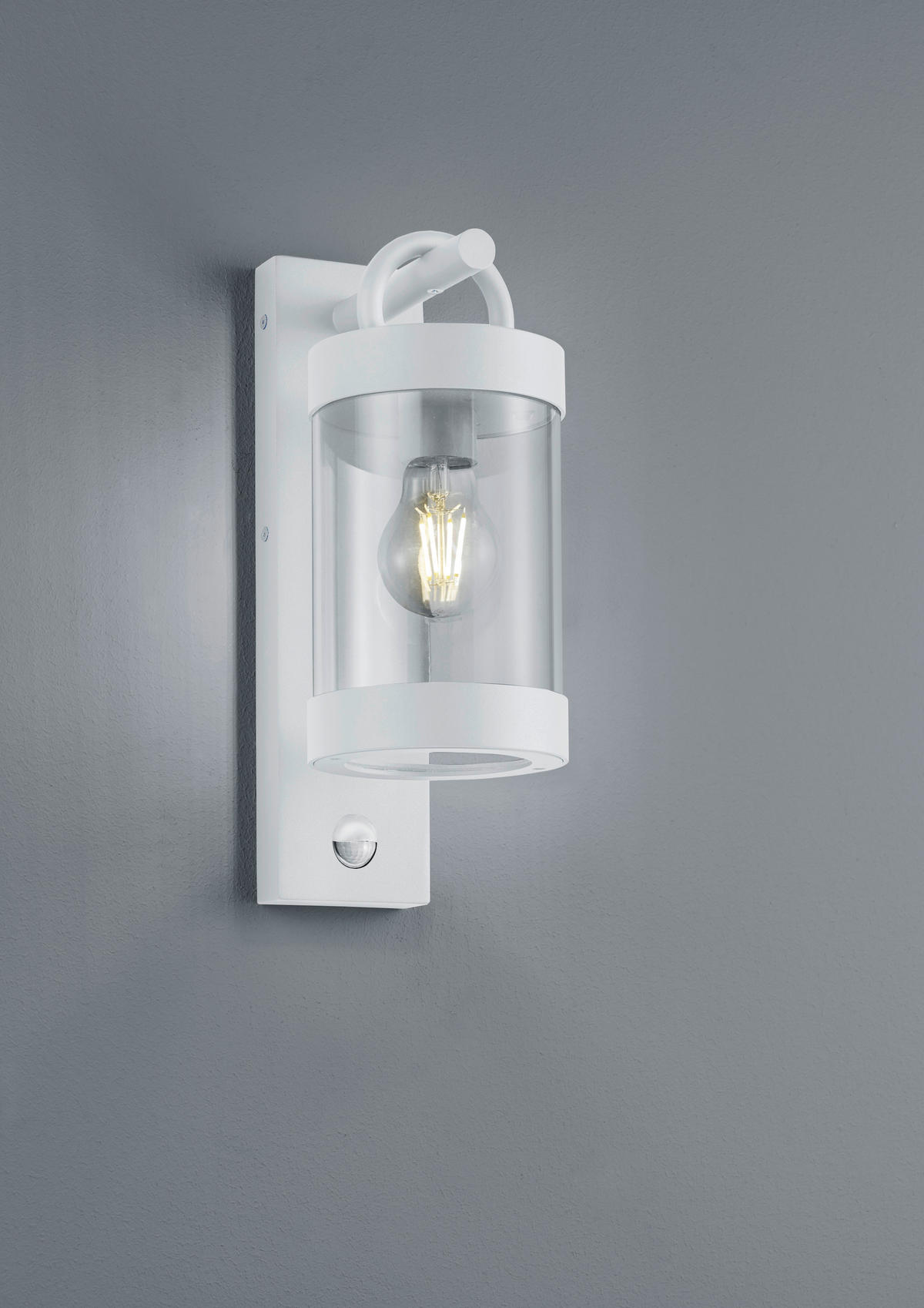 AUSSENWANDLEUCHTE - Weiss, Basics, Metall (12,5/33/18,6cm) - Trio Leuchten
