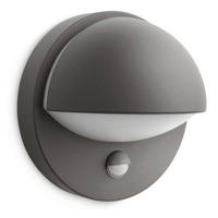 ZUNANJA STENSKA SVETILKA  JUNE 19,5/19,5/13,5 cm            - antracit, Basics, kovina (19,5/19,5/13,5cm) - Philips