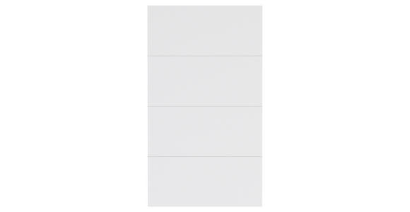 FRONTPANEELSET - Weiß, KONVENTIONELL, Holzwerkstoff (114/202cm) - Hom`in