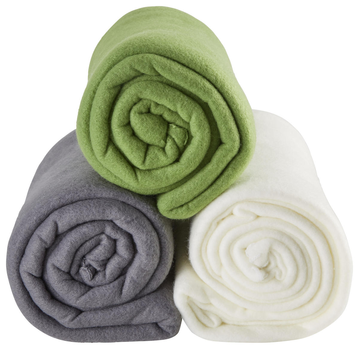 POKRIVAČ OD FLISA 125/150 cm zelena  - zelena, Osnovno, tekstil (125/150cm) - Boxxx