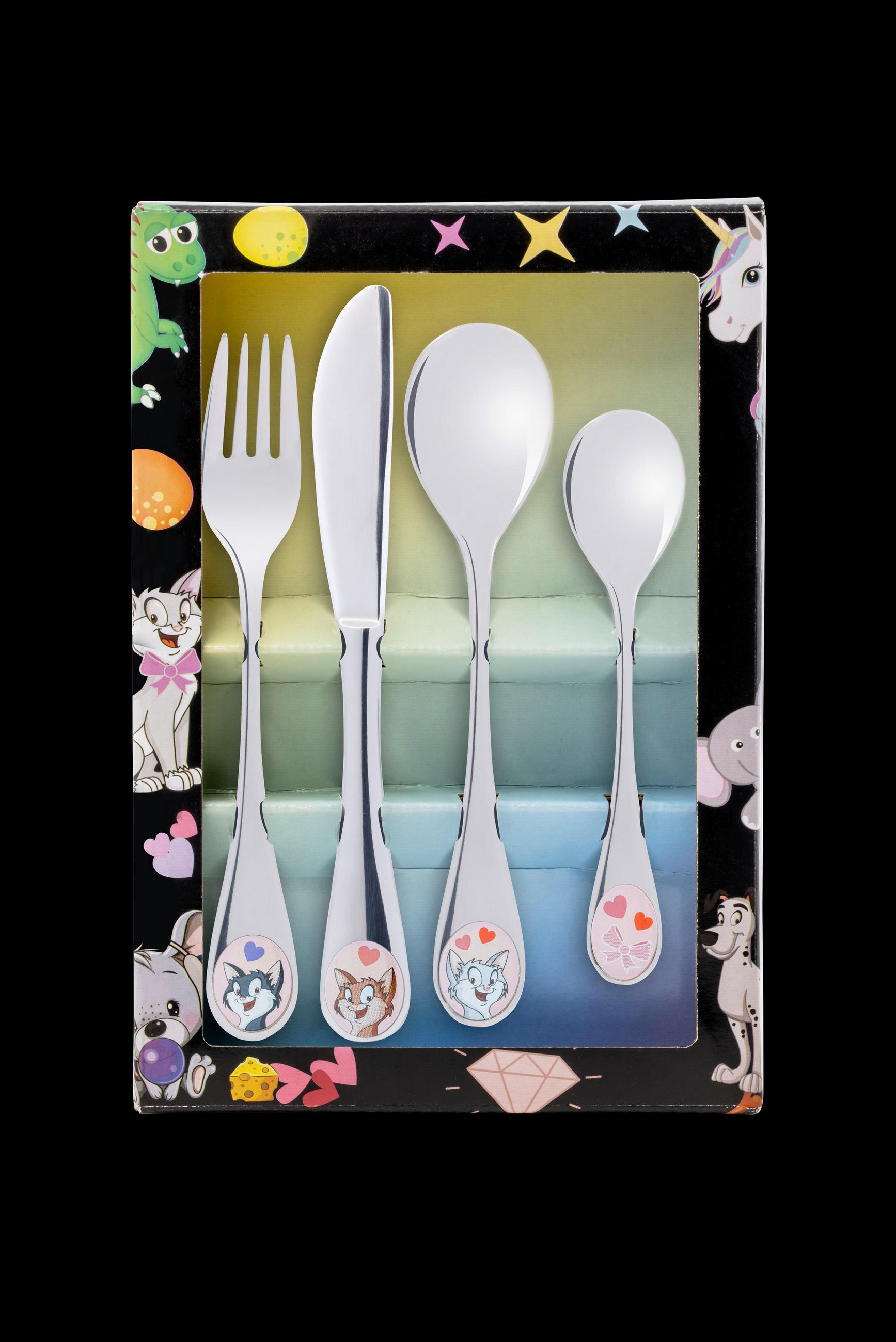 BESTECKSET Chrom-Nickel-Molybdän Stahl  - Silberfarben, Basics, Metall (14.7/21.2/3.3cm) - Berndorf