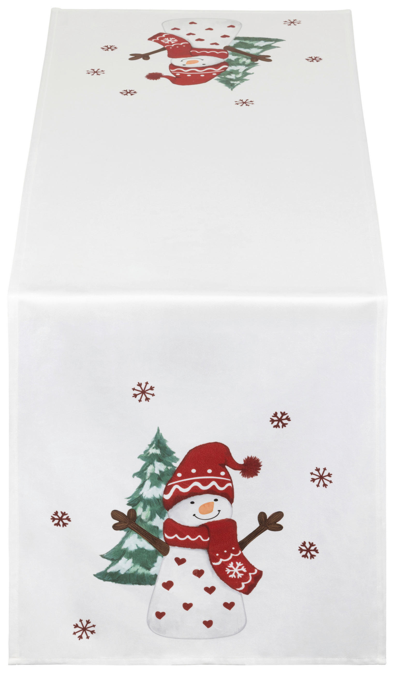 ÚZKY OBRUS, 40/140 cm, viacfarebná - viacfarebná, textil (40/140cm) - X-Mas
