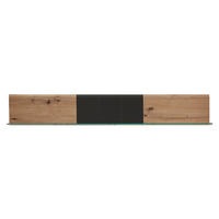 WANDBOARD  135/20/16 cm  - Eichefarben/Graphitfarben, KONVENTIONELL, Holzwerkstoff (135/20/16cm) - Xora
