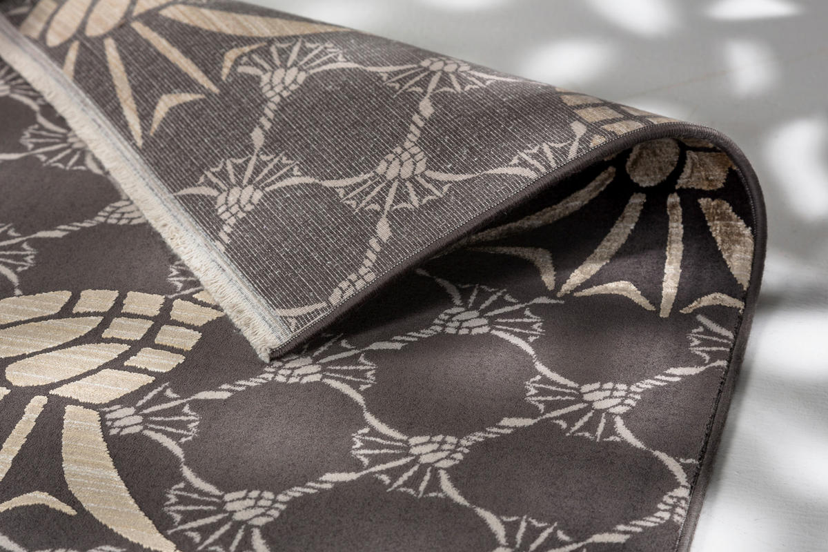 WEBTEPPICH 170/240 cm Cornflower Double Anthrazit  - Anthrazit, Design, Textil (170/240cm) - Joop!