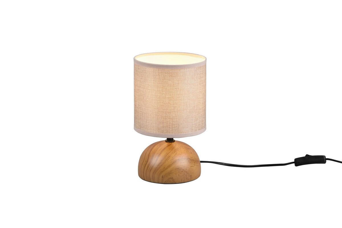 NAMIZNA SVETILKA  Luci      14/23 cm       - bež/rjava, Basics, tekstil/keramika (14/23cm)