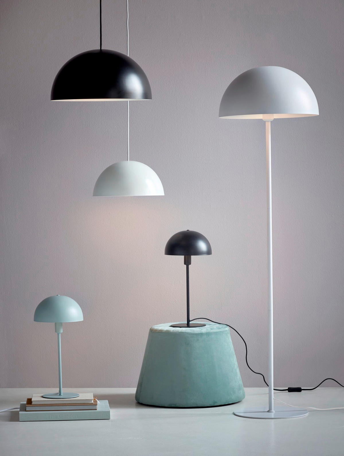 TISCHLEUCHTE 20/40 cm   - Grün, Trend, Metall (20/40cm) - Nordlux