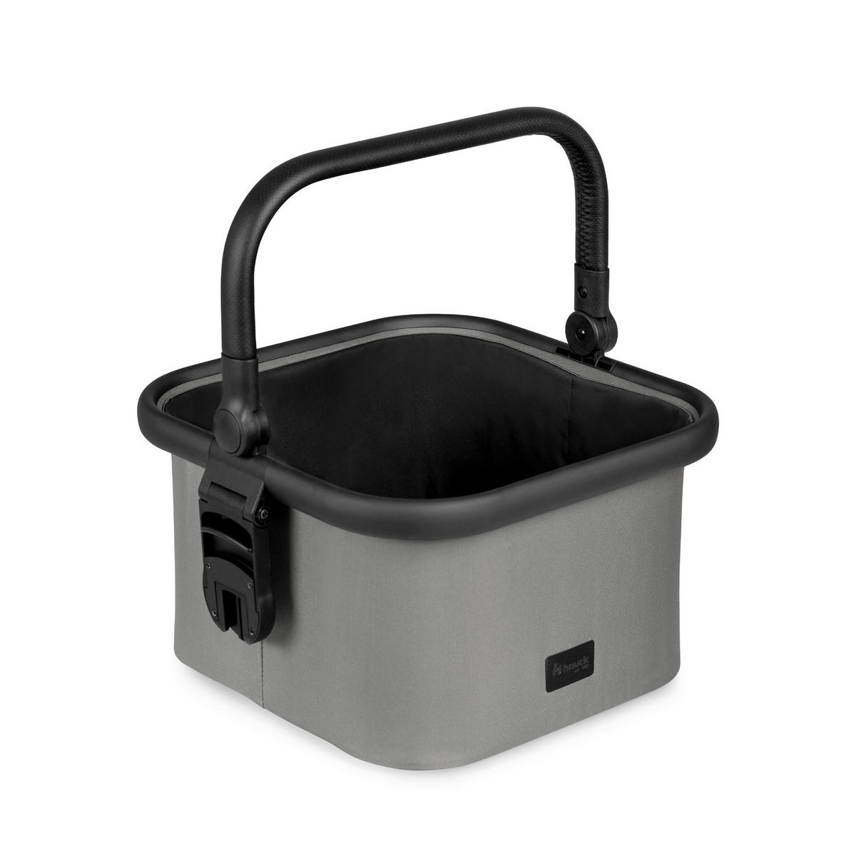 GESCHWISTERWAGEN Grow N Care  - Dunkelgrau/Schwarz, Basics, Textil/Metall (109/60/107-115cm) - Hauck