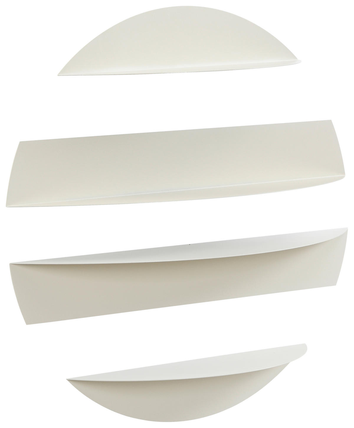 WANDREGAL  - Kaschmir, Basics, Metall (76/76/18.5cm) - Xora