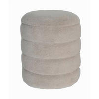 TABURE plastika, tekstil, drvni materijal  Khaki        - Khaki, Trend, drvni materijal/tekstil (43/52cm) - Ambia Home