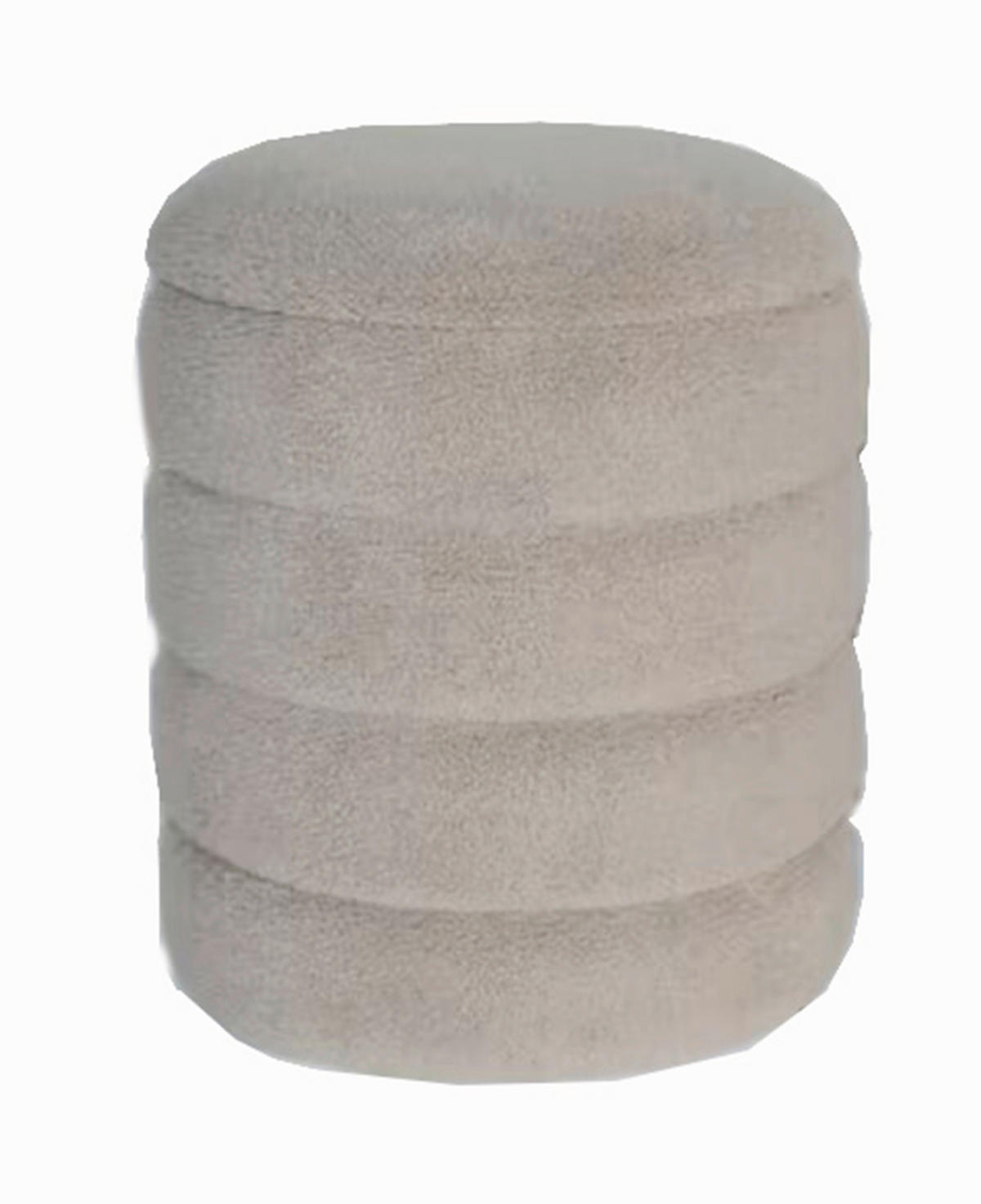 TABURE plastika, tekstil, drvni materijal  Khaki        - Khaki, Trend, drvni materijal/tekstil (43/52cm) - Ambia Home