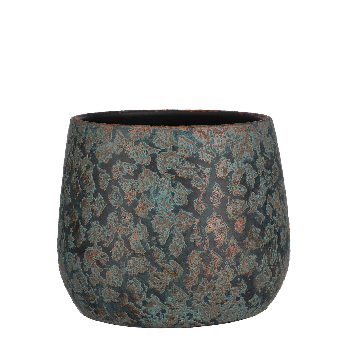 SAKSIJA ZA BILJE  keramika  - bakarna, Osnovno, keramika (32/25,5cm)